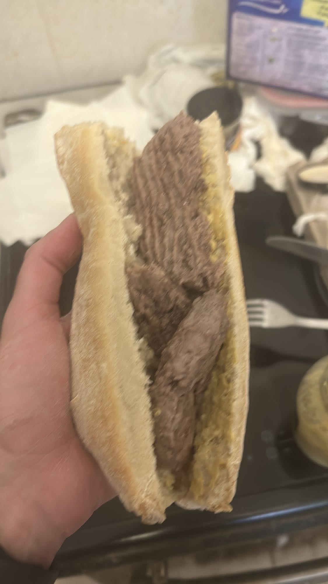 Sandwich à la viande