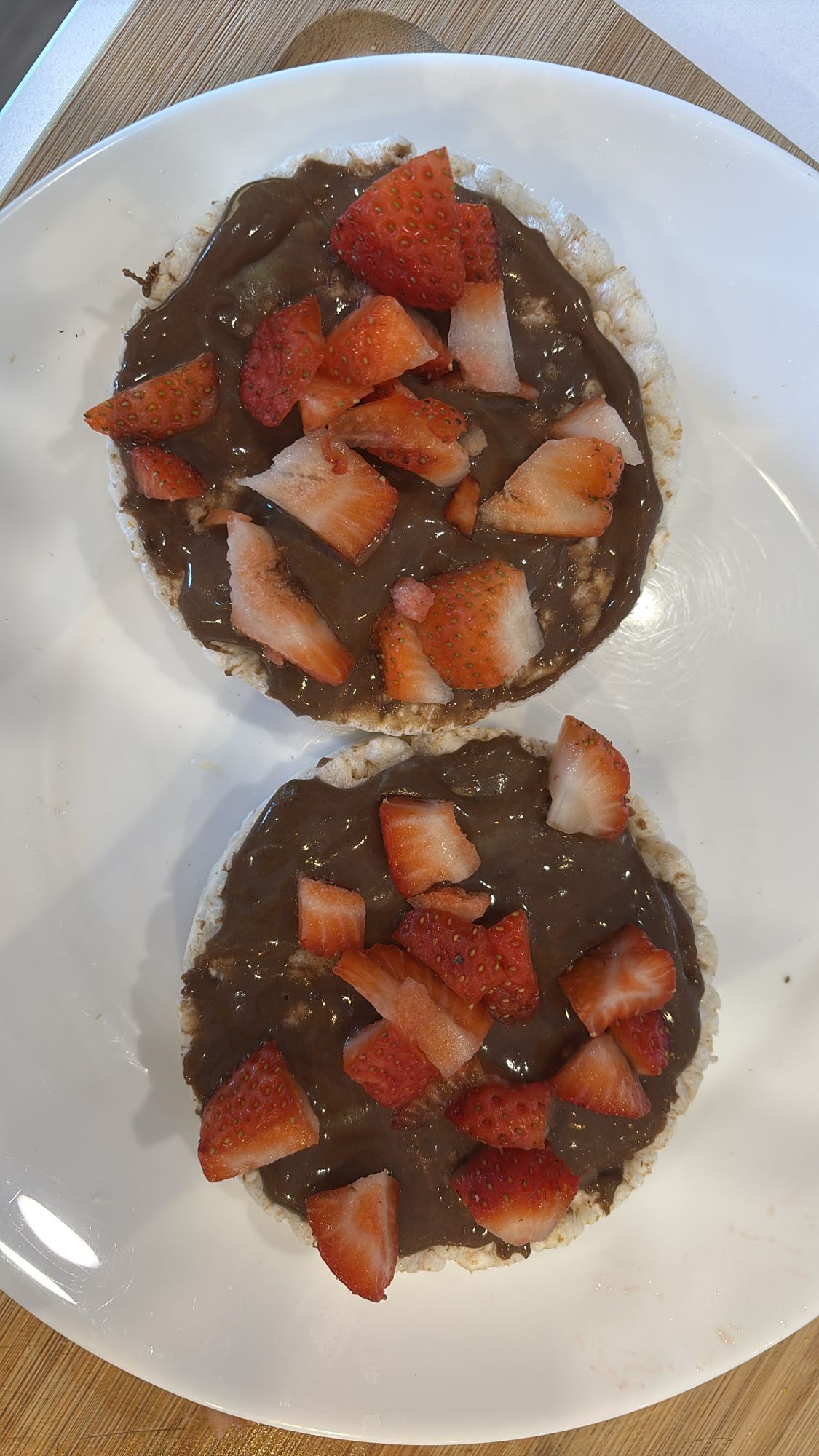 Galettes choco-fraises