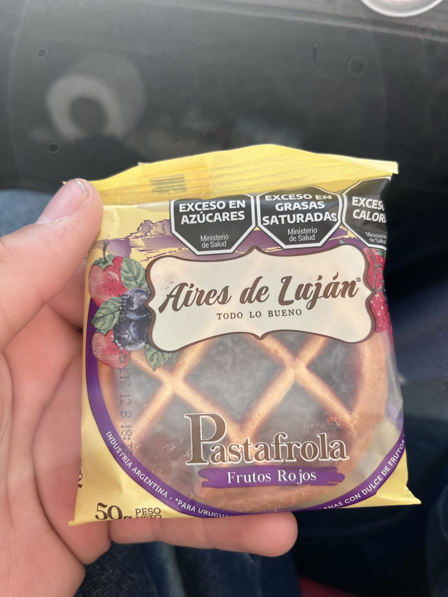 Pastafrola frutos rojos