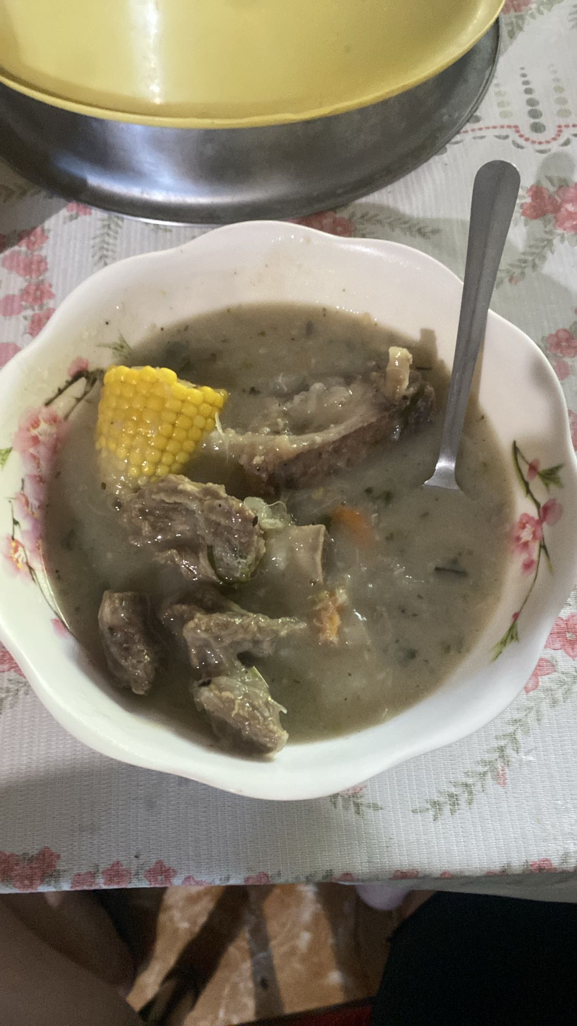 sopa de costilla