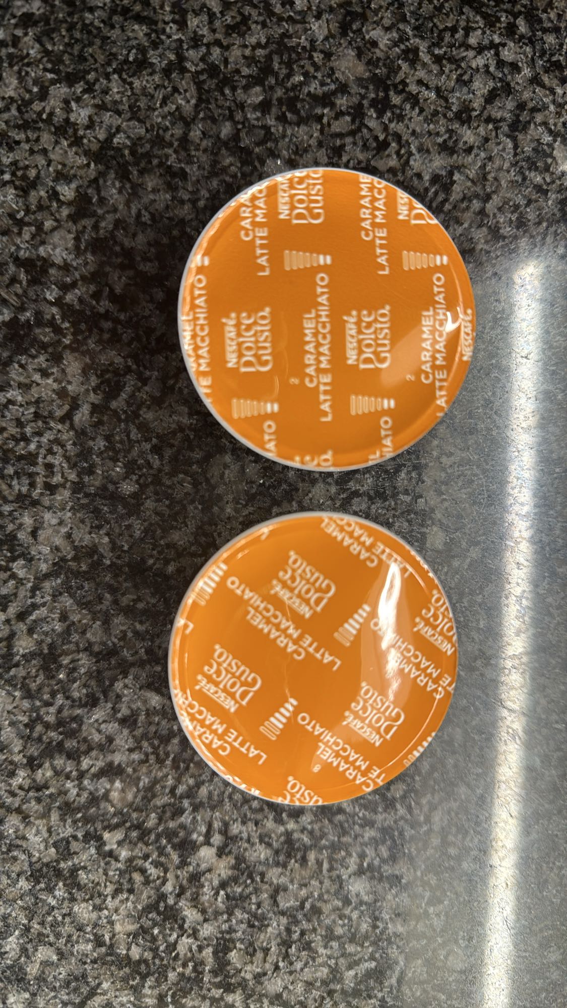 Caramel latte macchiato