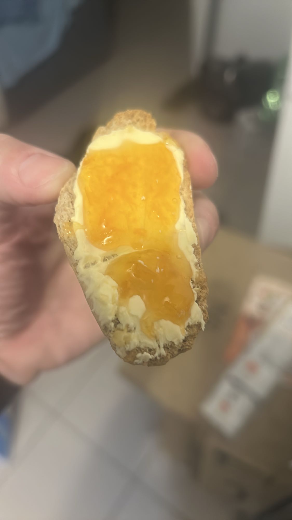 Tartine beurre confiture