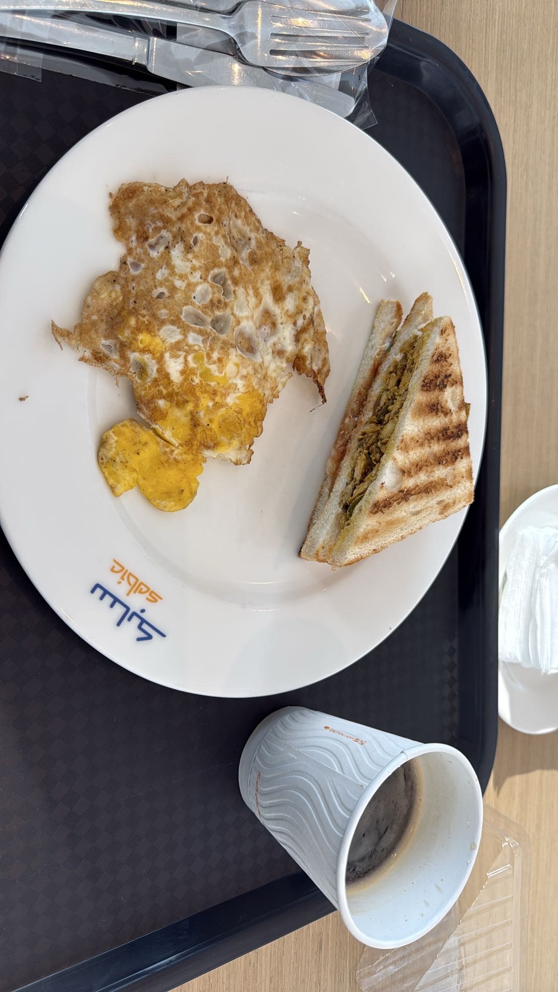 Egg and Sandwich Combo