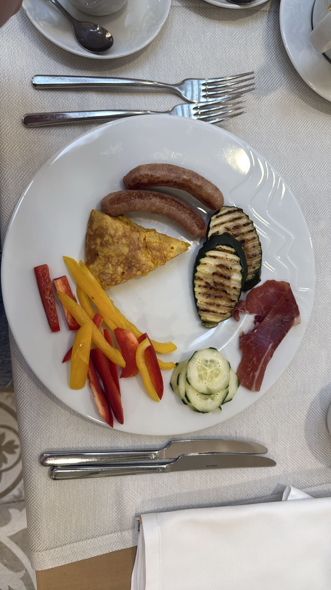 Śniadaniowy talerz mix