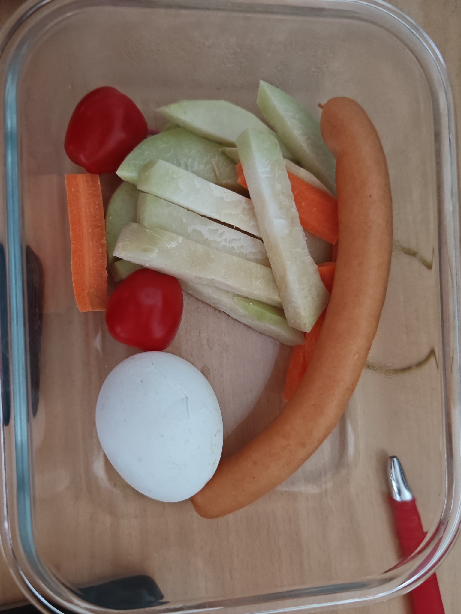 Sosisli Sebzeli Yumurta