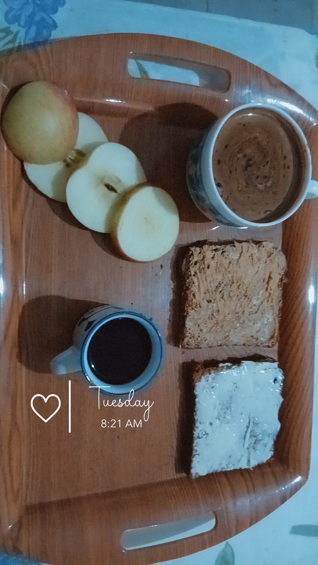 Petit déjeuner mardi