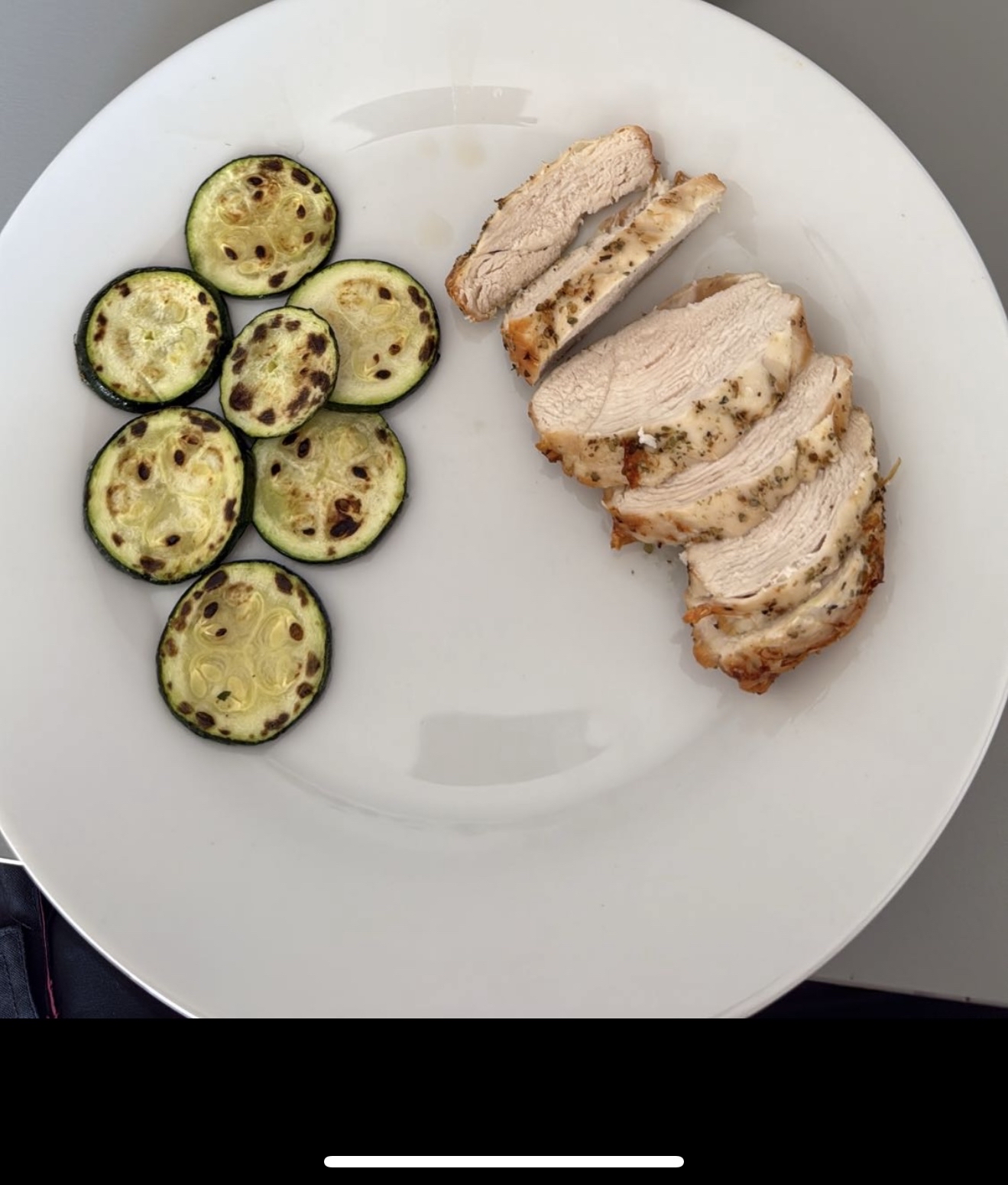 Piept de pui cu dovlecel