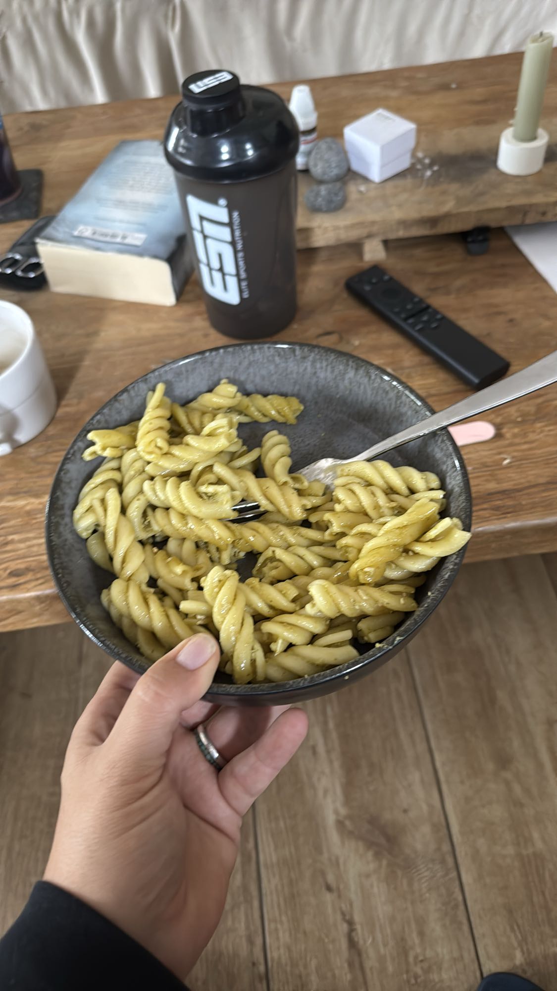 Pesto Pasta Bowl
