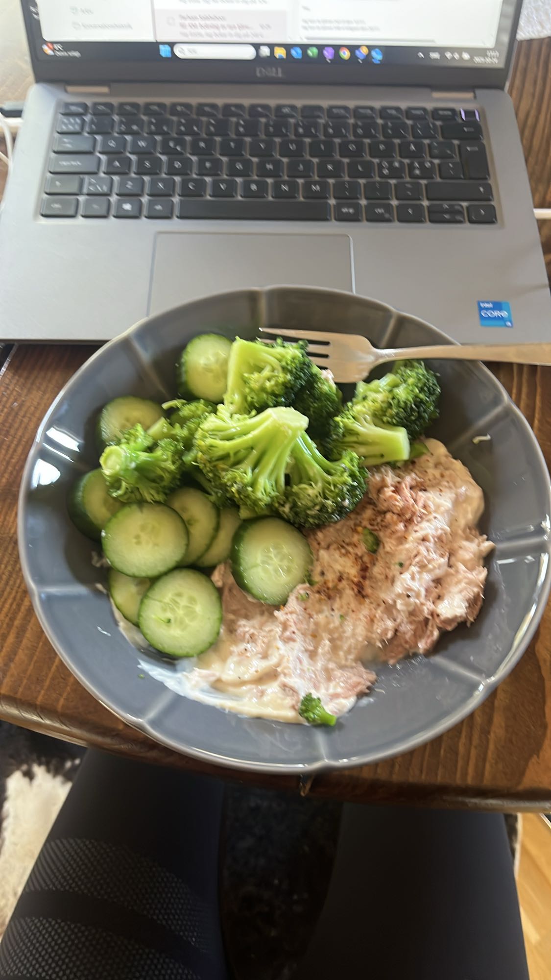 Tonfisk med grönsaker