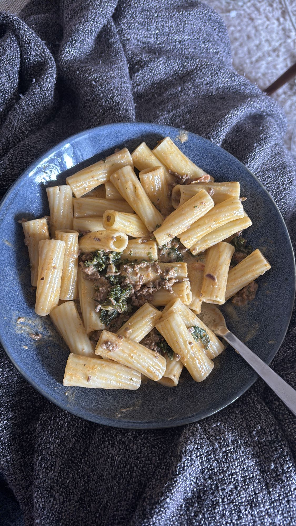 Krämig köttfärspasta