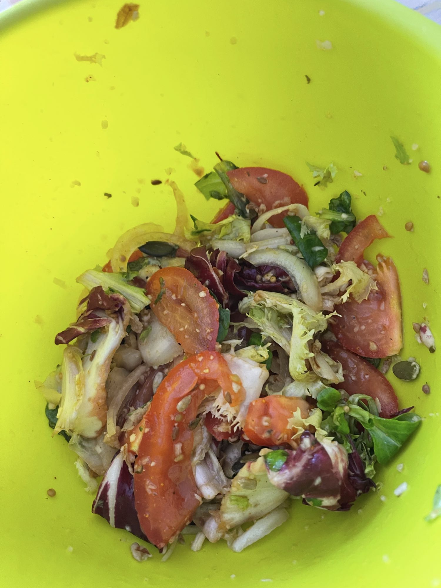 Salade mixte fraîche