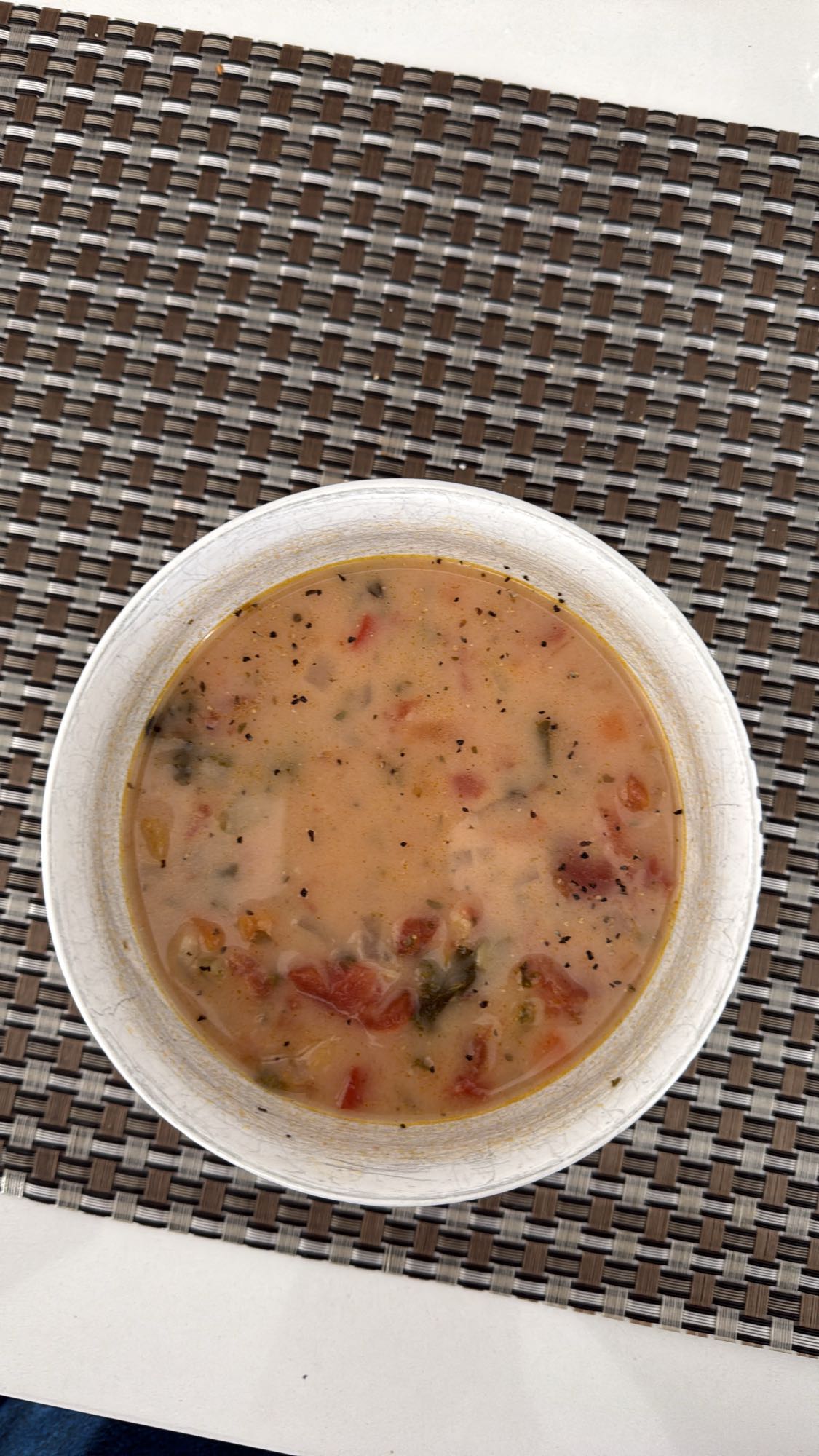 Soupe tomate légumes