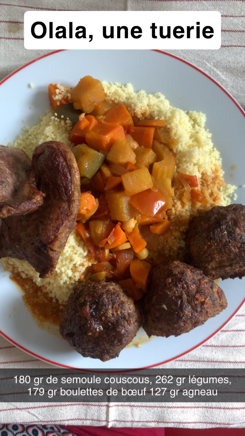 Couscous royal maison