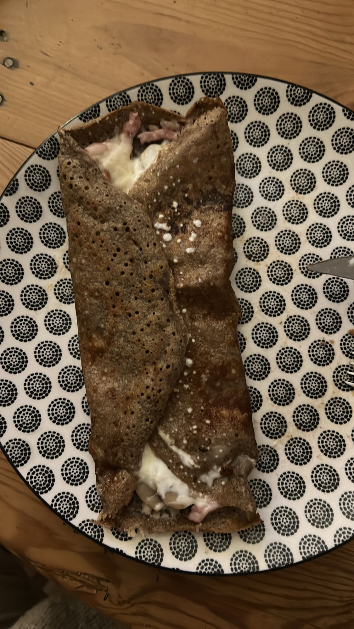 Galette bretonne jambon fromage