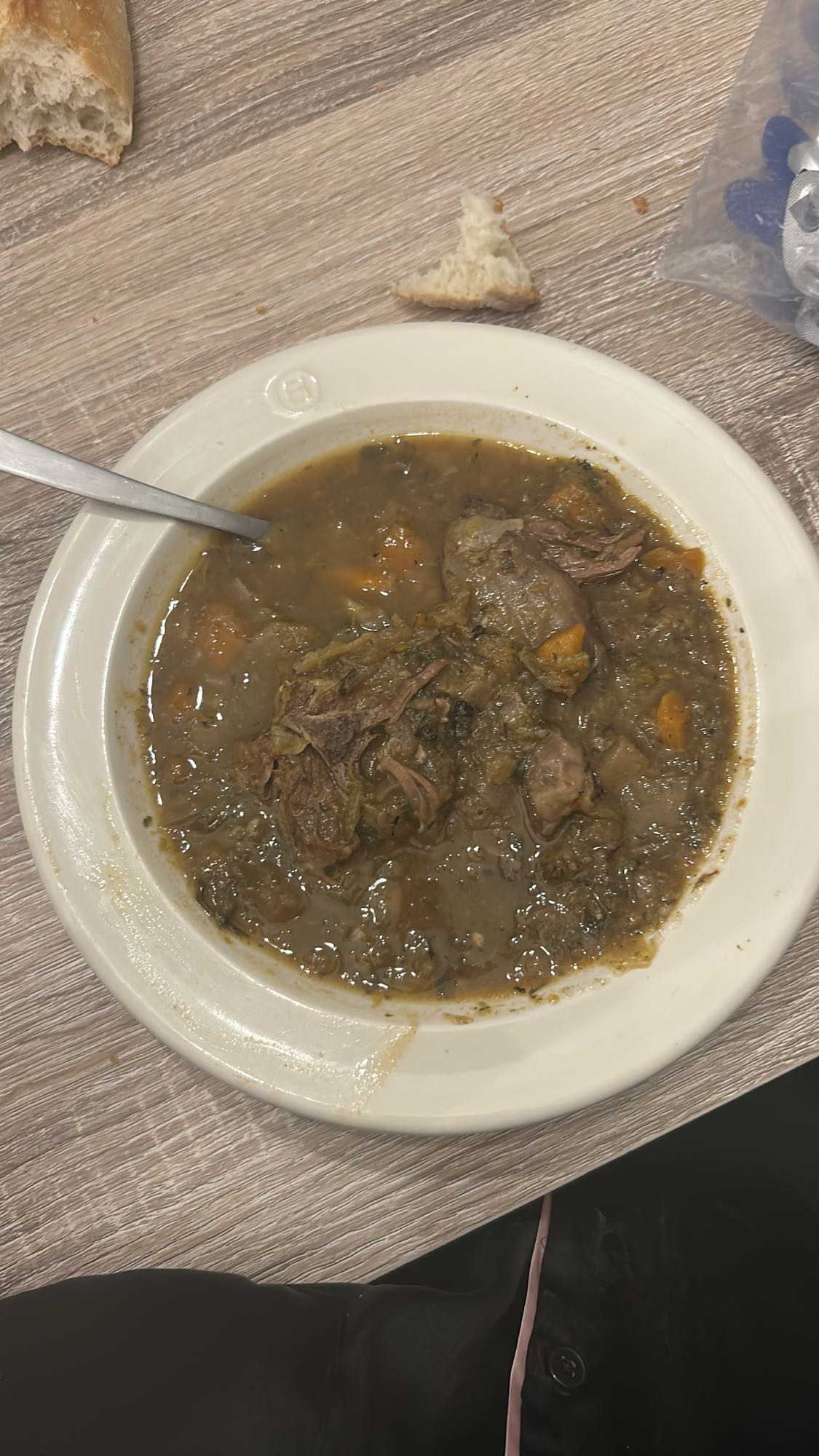 Ragoût de lentilles et boeuf