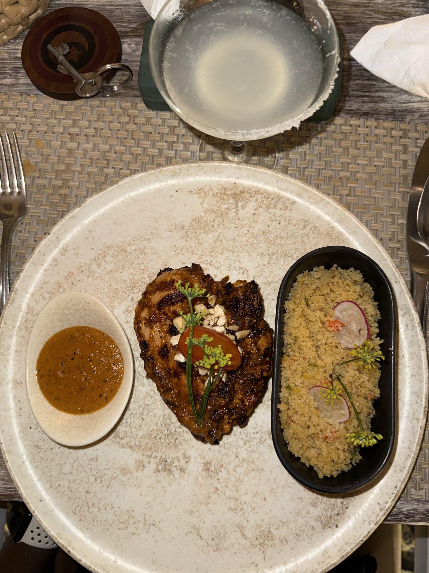 Grilled Chicken with Couscous