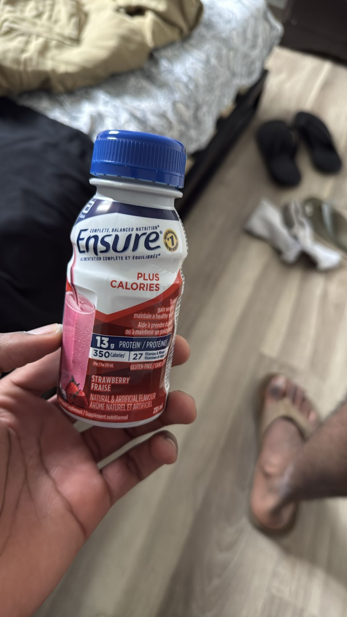 Boisson fraise Ensure