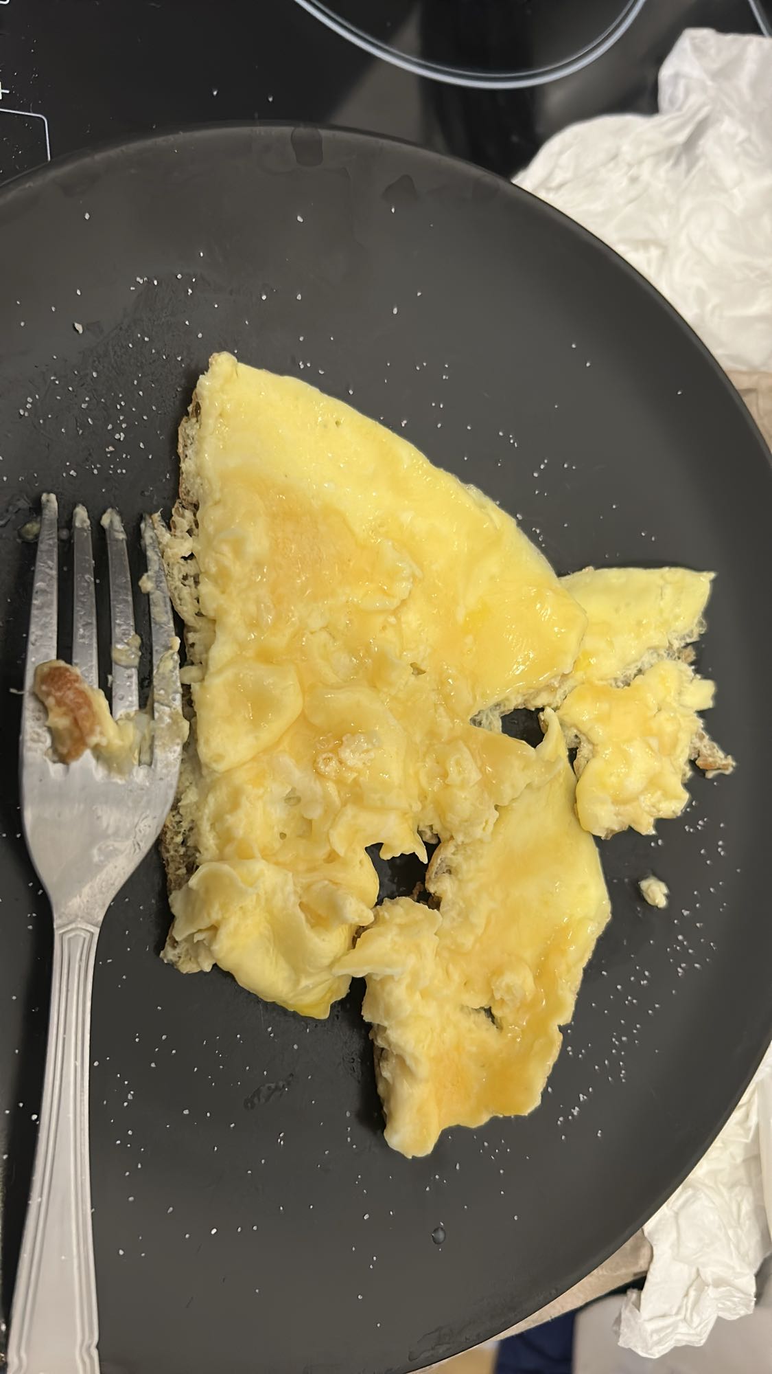Omelette nature