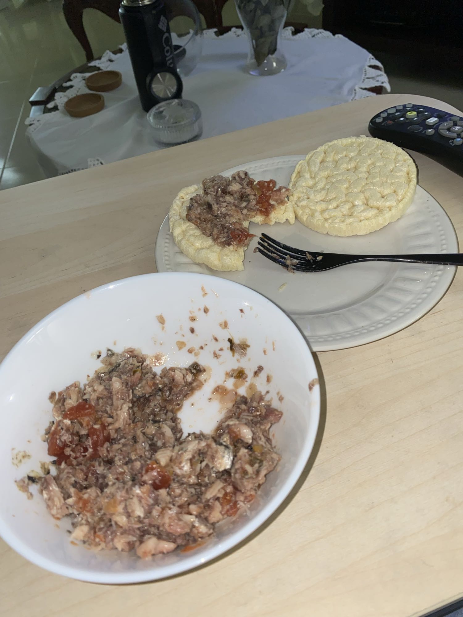 Tostadas con atún