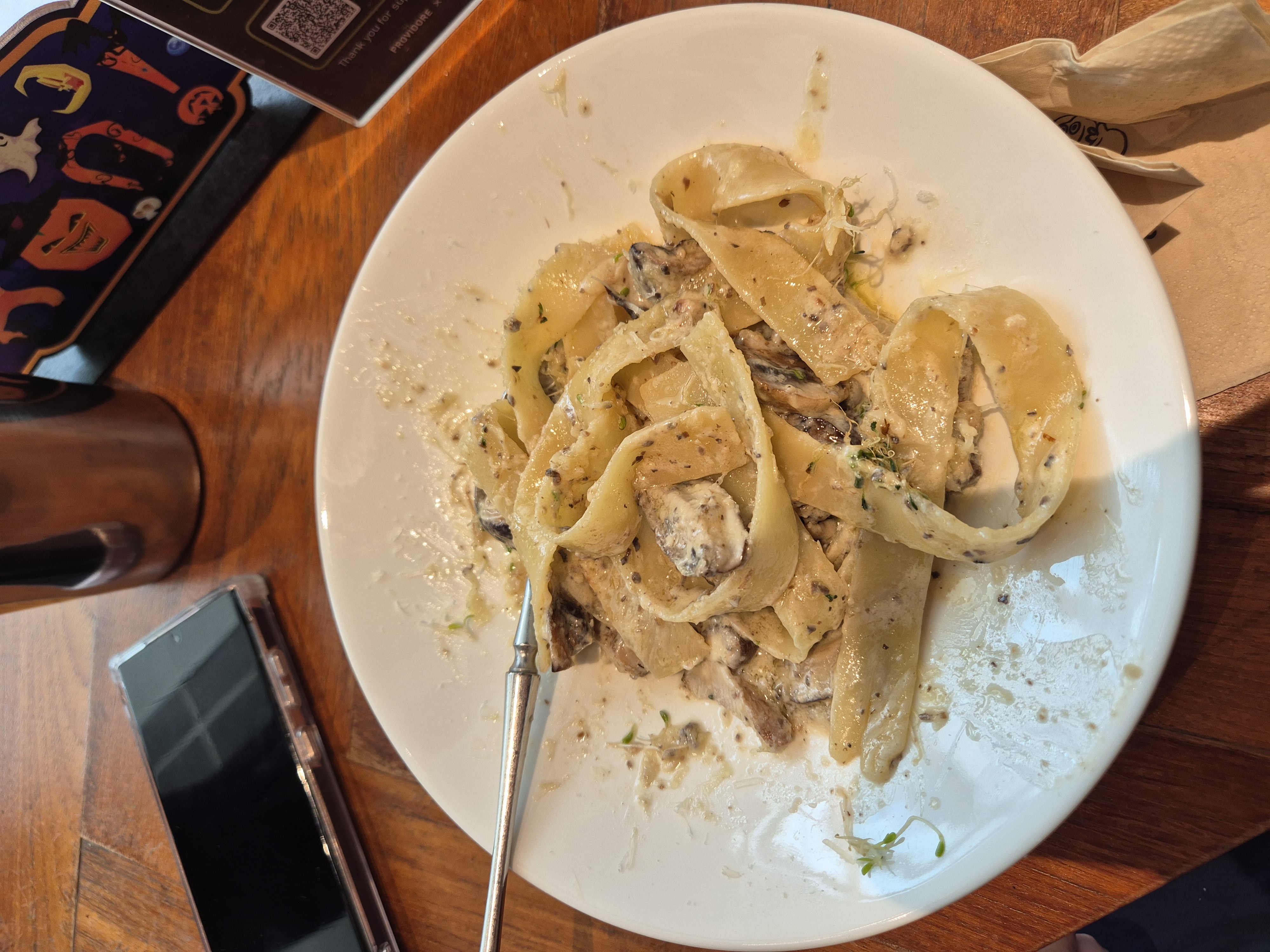 Creamy Mushroom Pasta