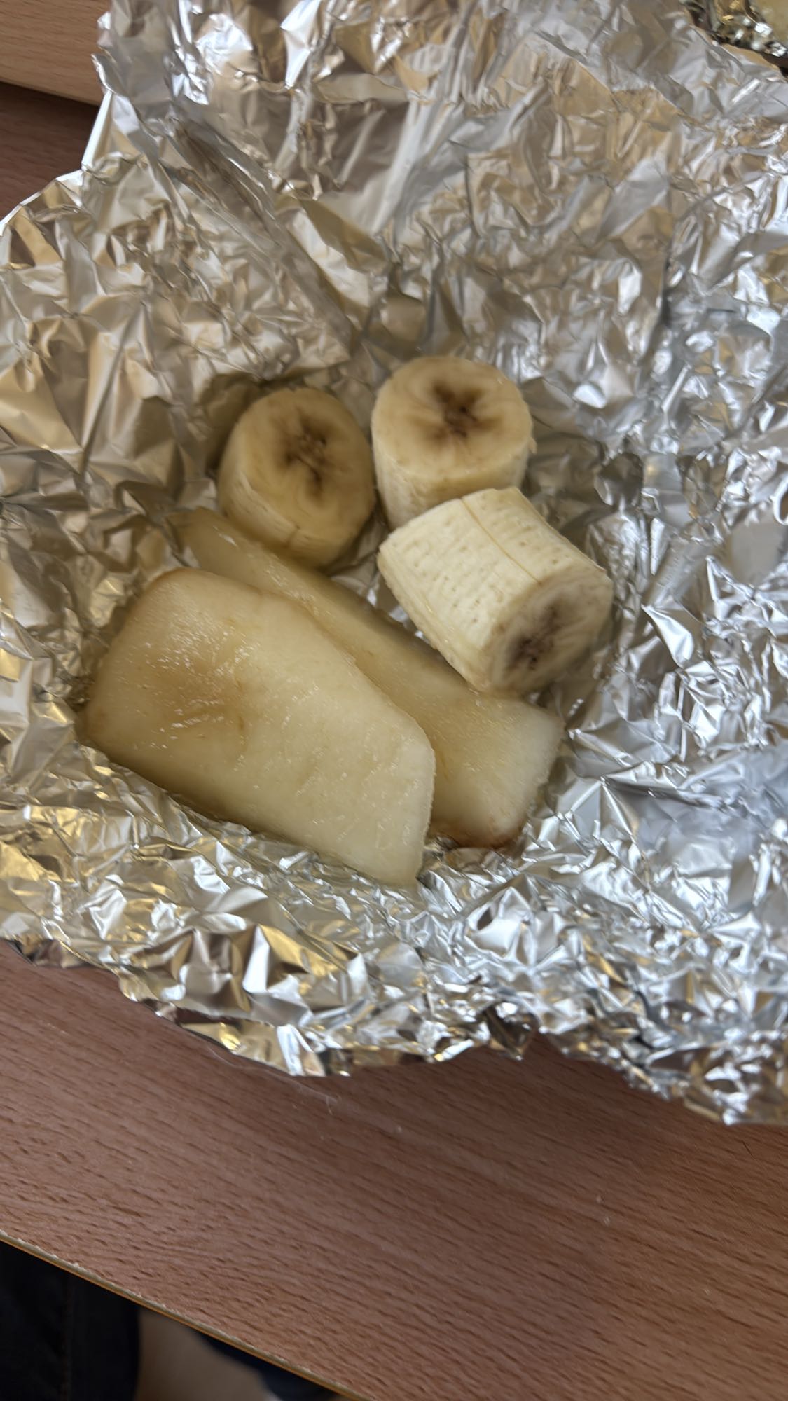 Banaan en peer snack