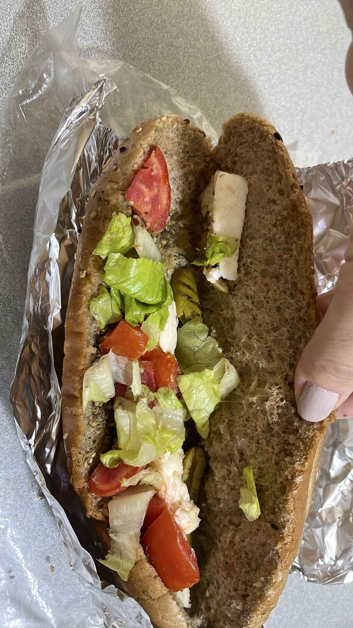 Grilled Veggie Sandwich