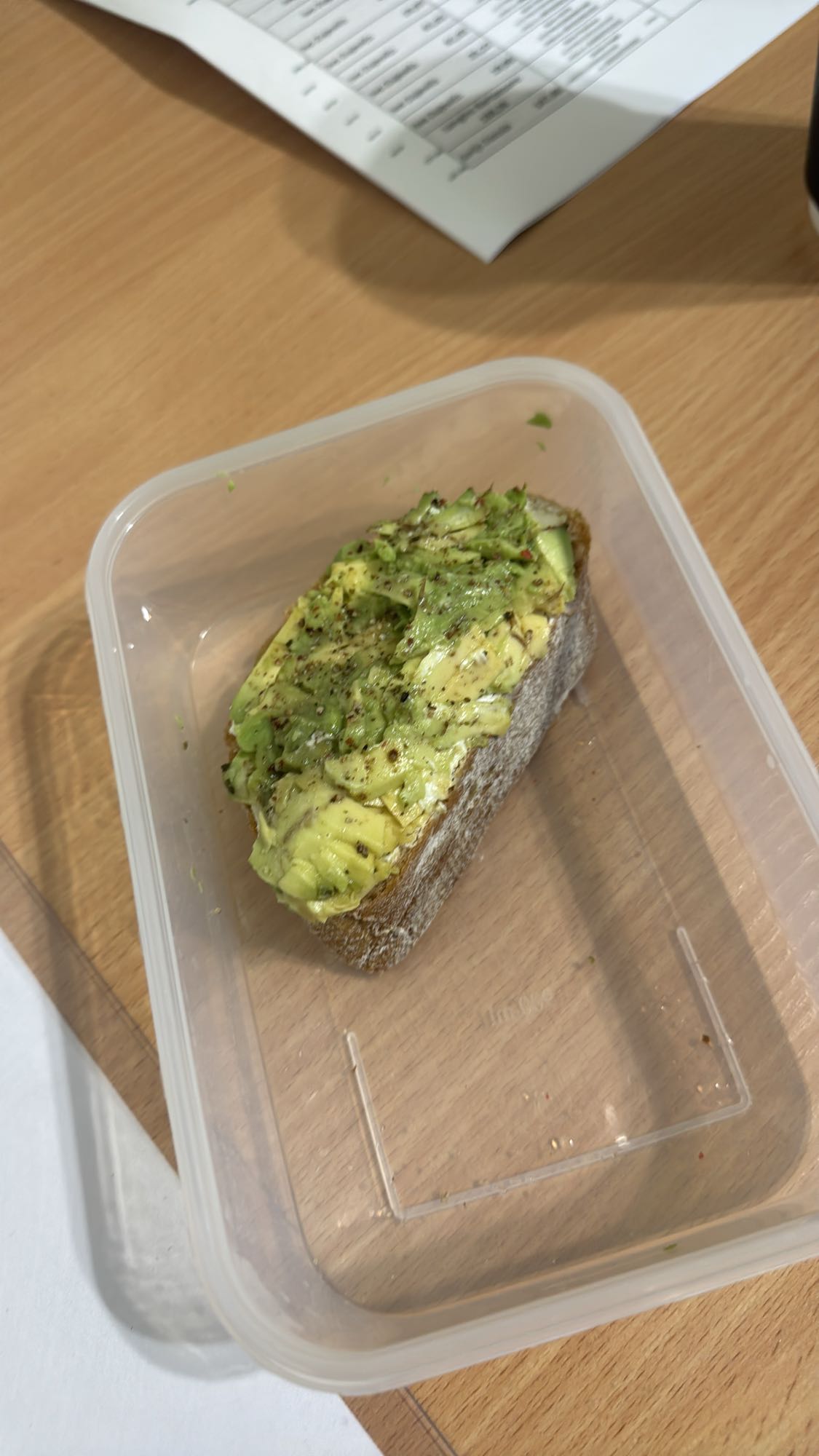 авокадо тост