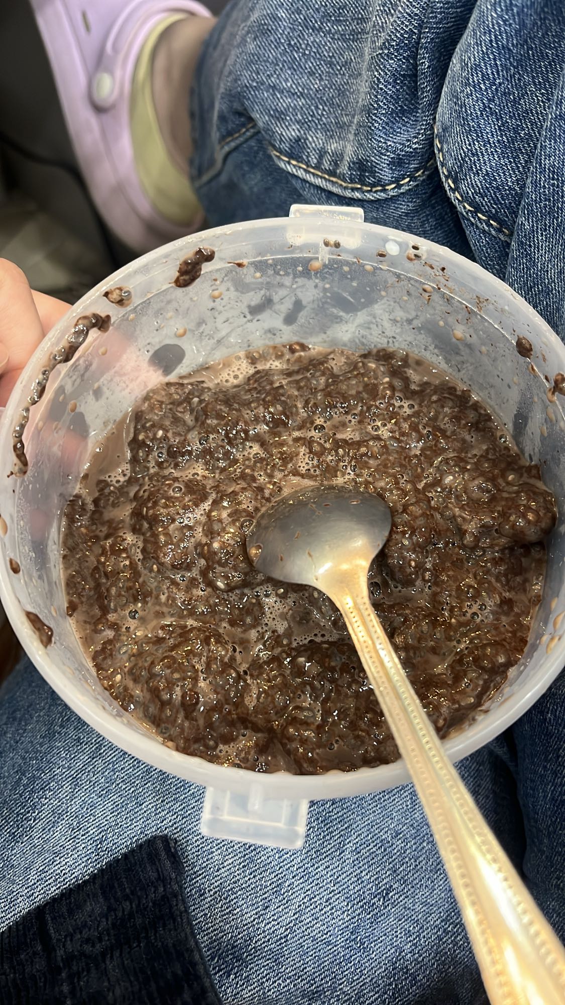 Chocolate chia pudding