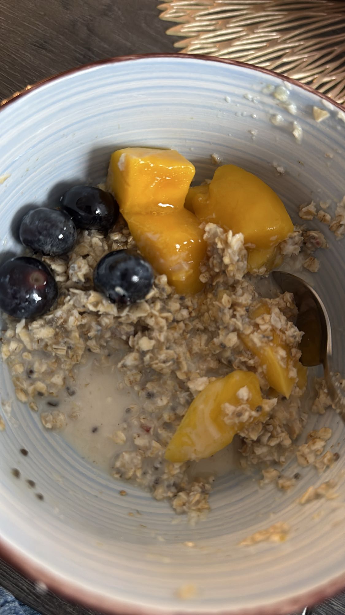 Porridge aux fruits
