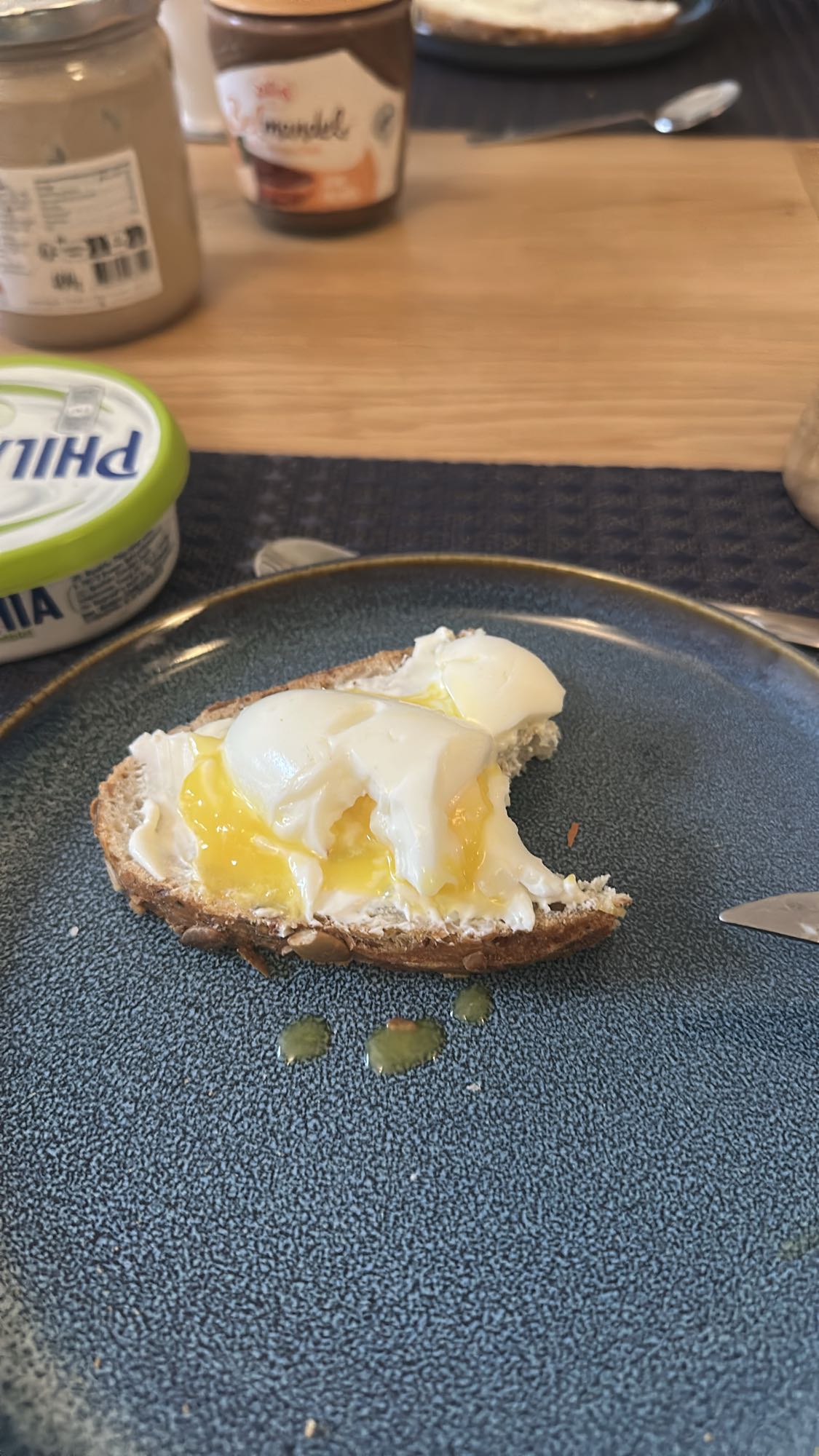 Egg & Cream Cheese Toast