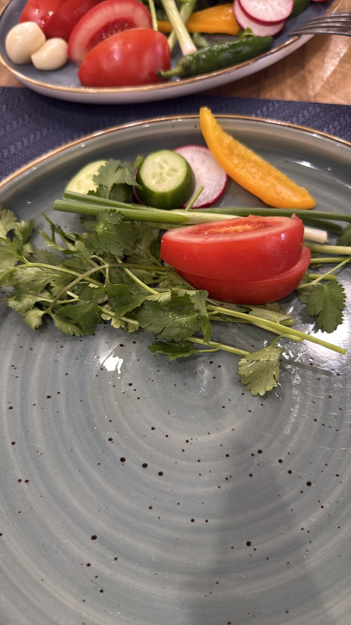 овощная тарелка