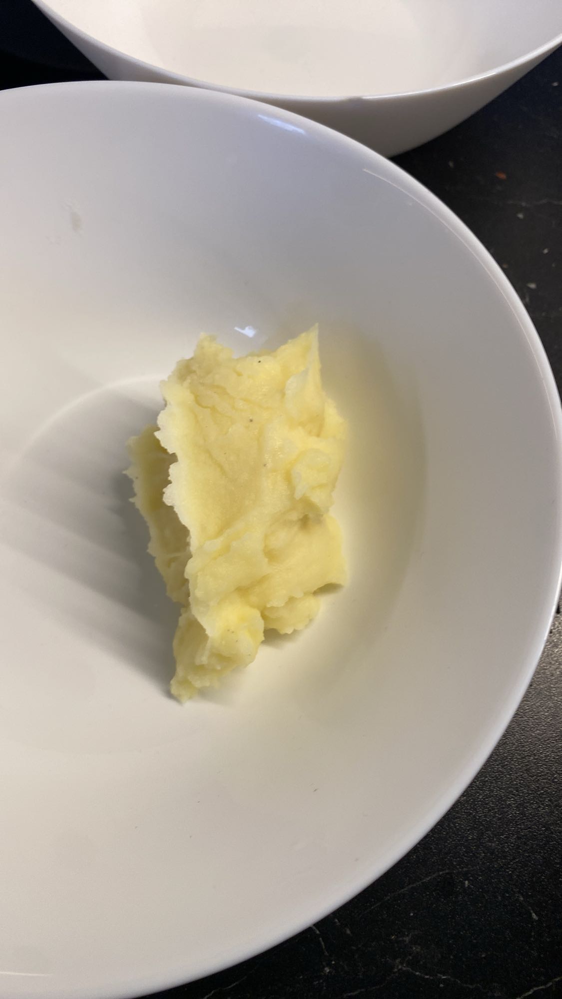 Potatismos liten portion