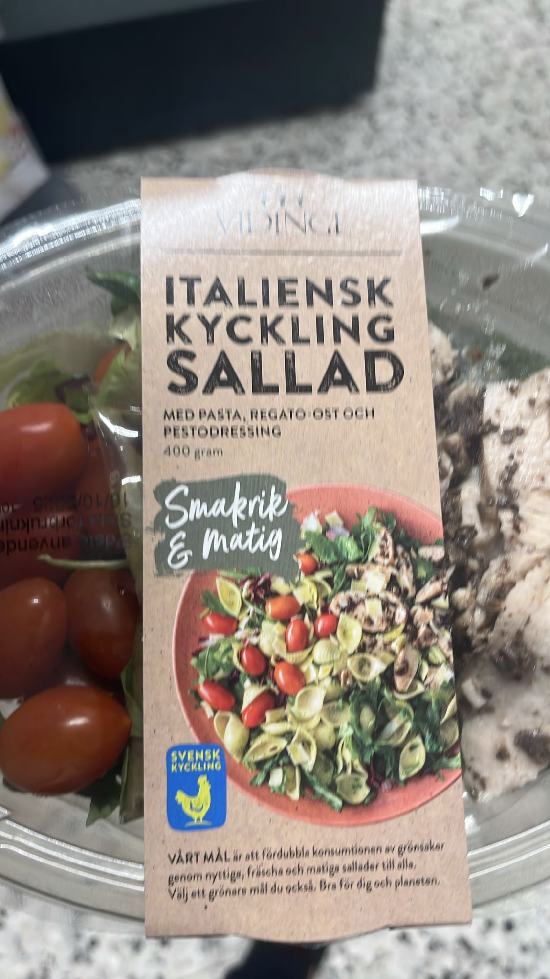 Italiensk kycklingsallad