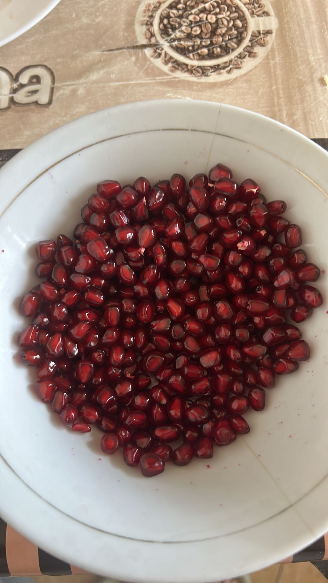 Зёрна граната