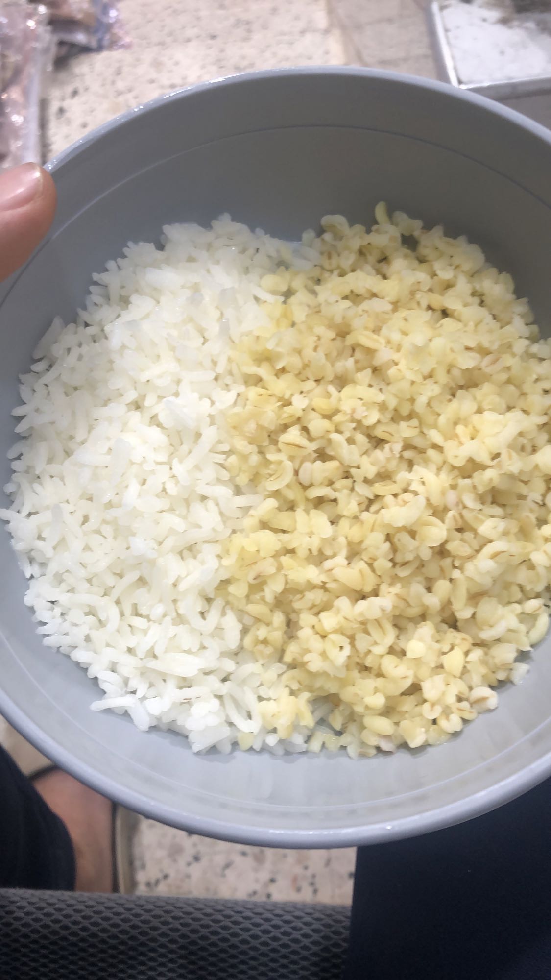 Rice and Bulgur Bowl