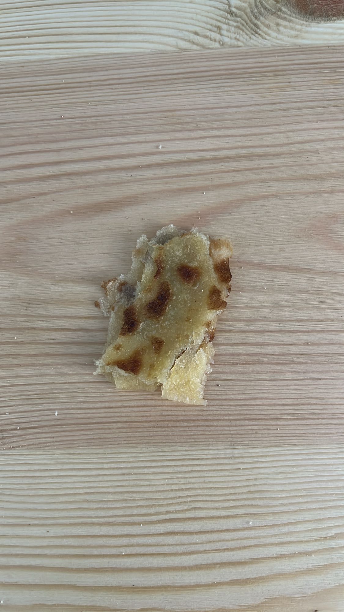 morceau de pain plat