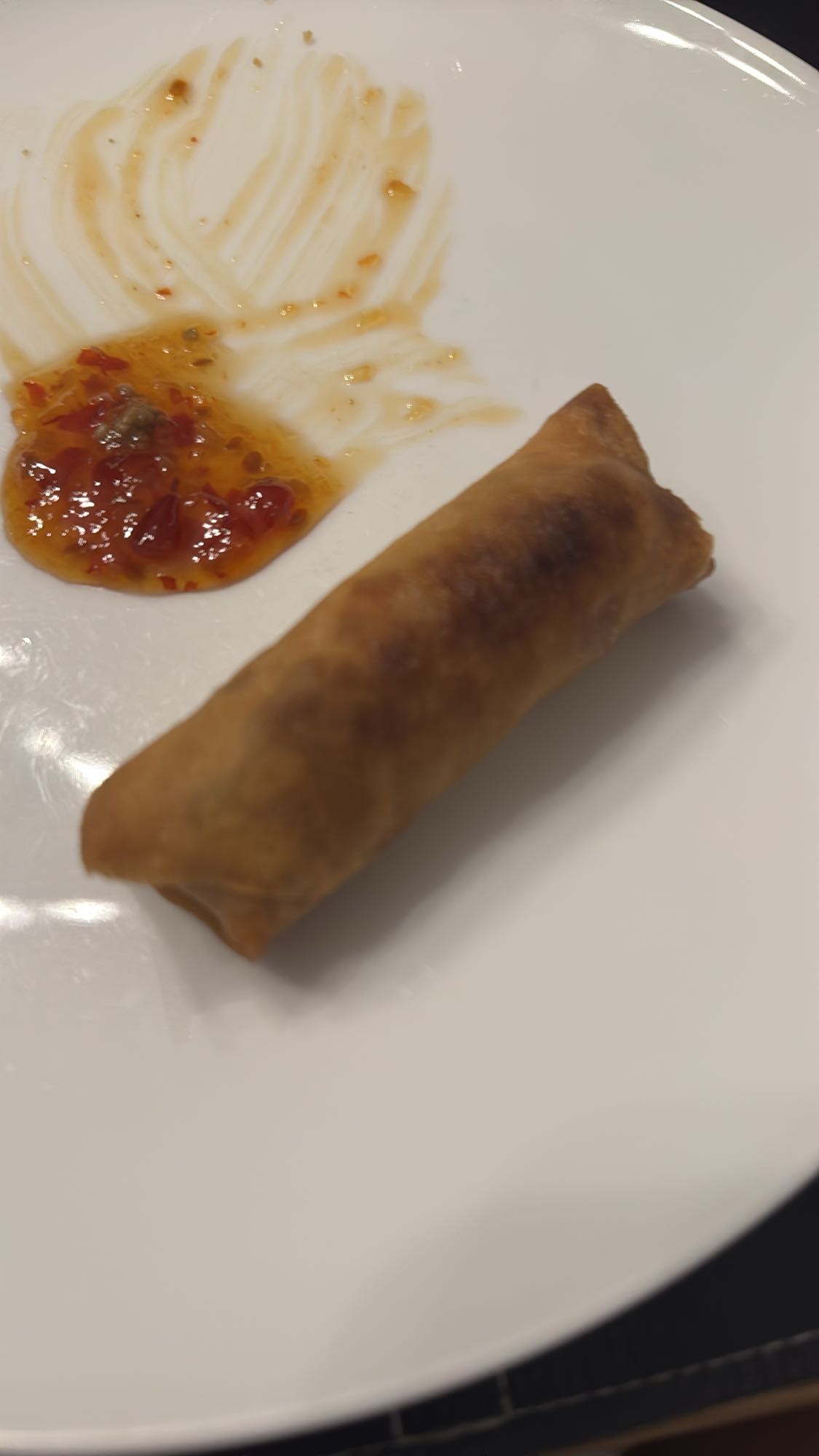 Vårrulle med sötsur sås