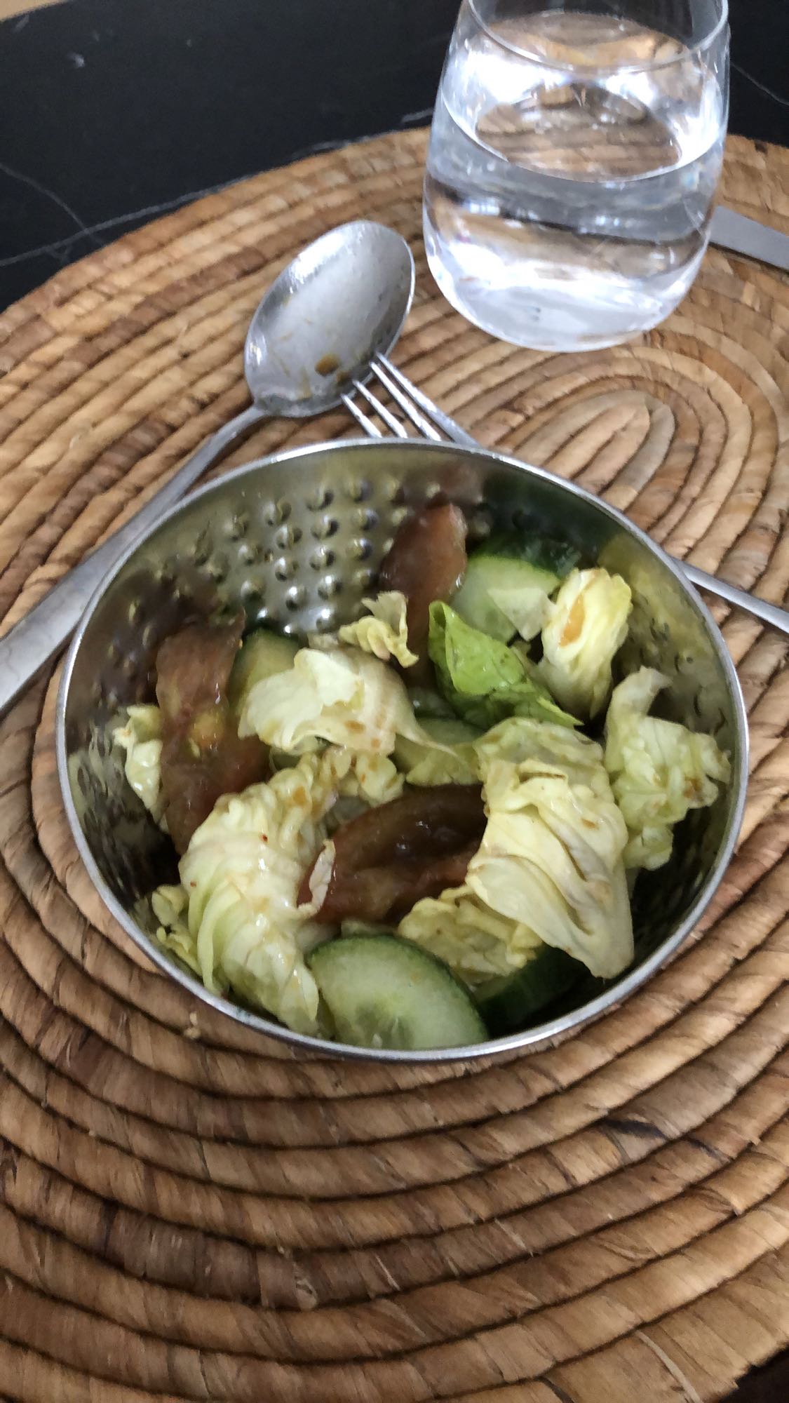 Petite salade fraîche