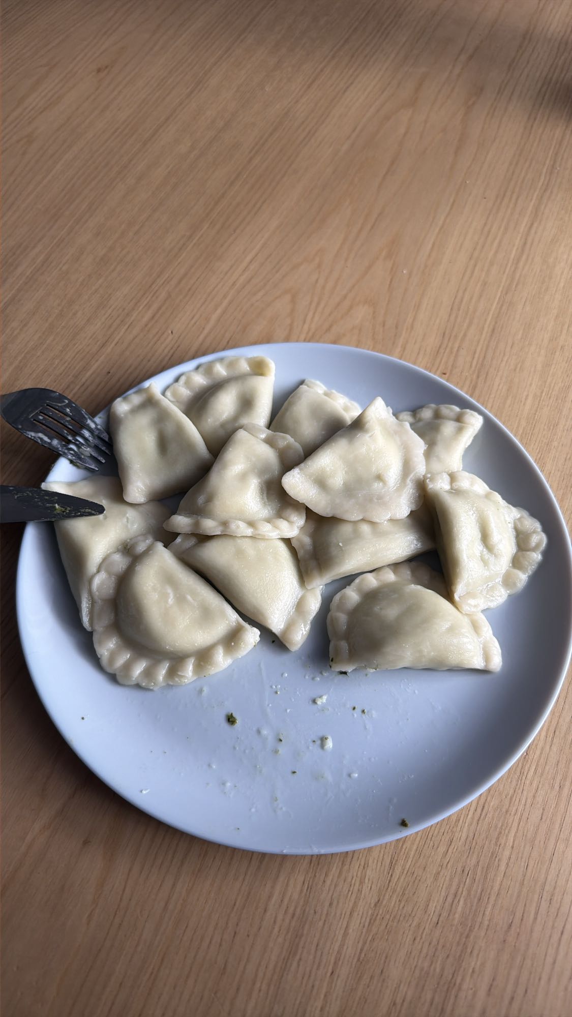 Pierogi ze szpinakiem
