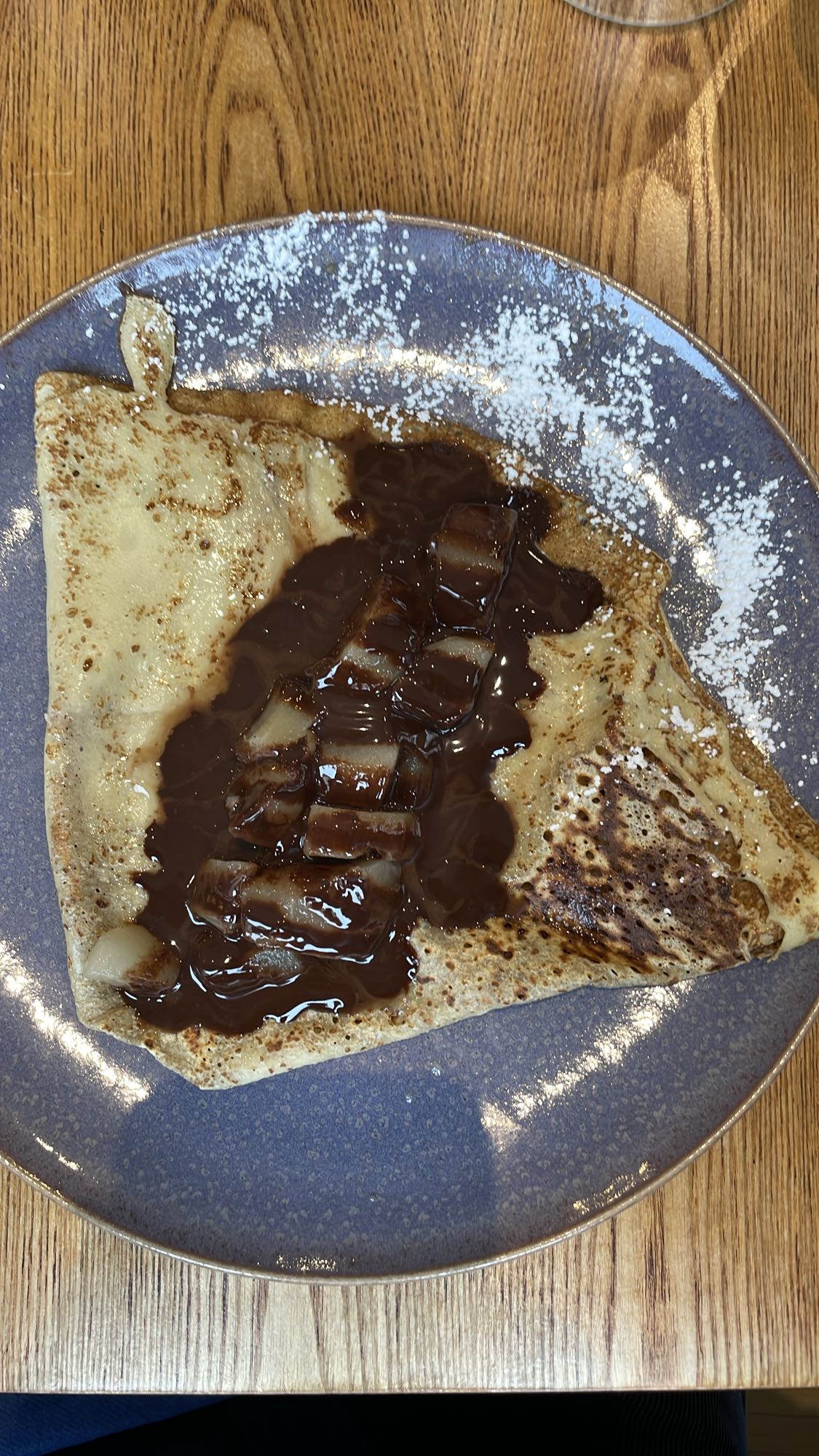 Crêpe chocolat poire