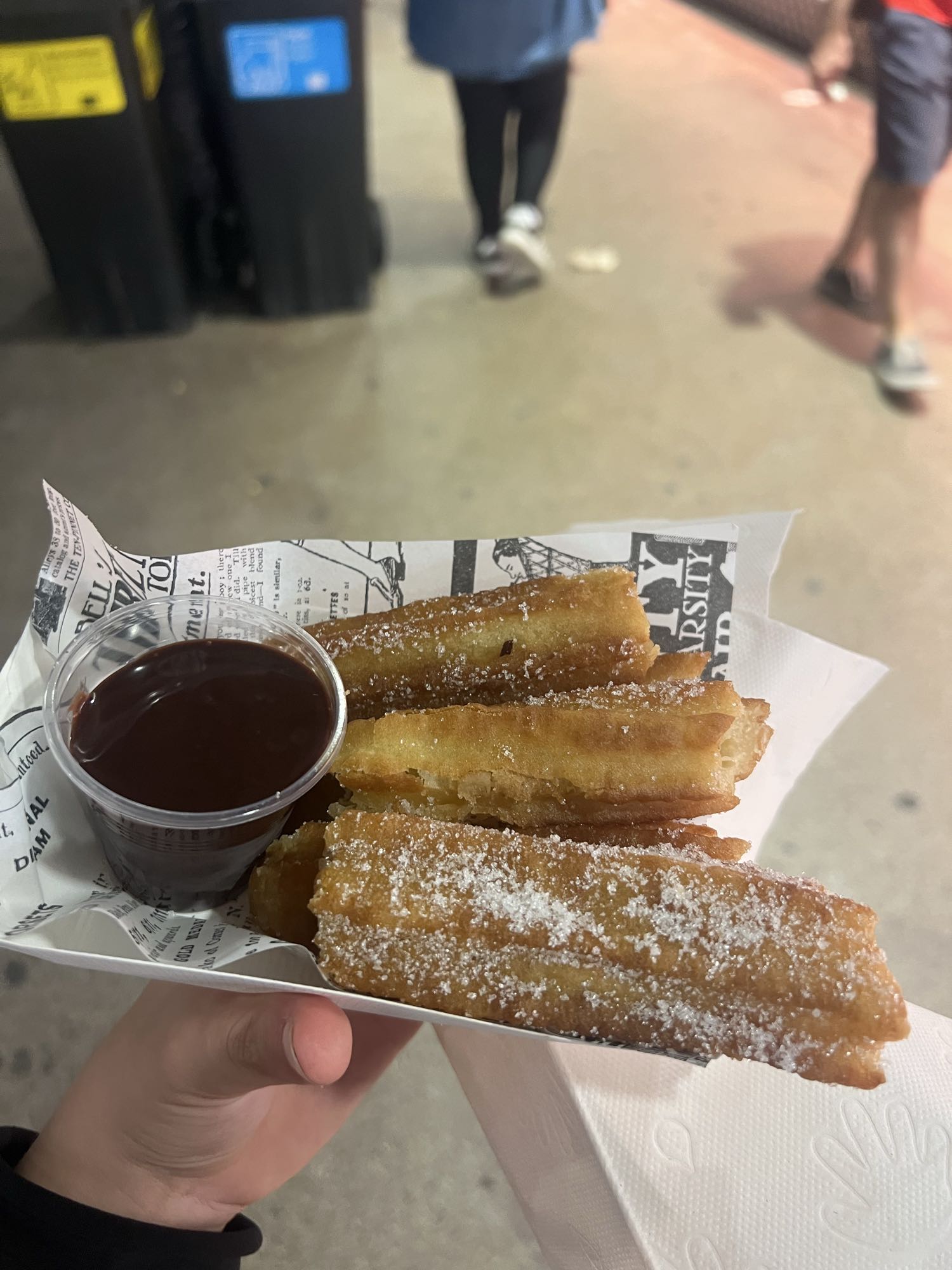 Churros con chocolate