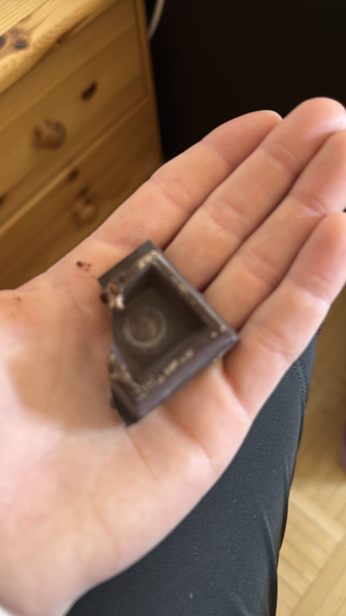 Bucată de ciocolată