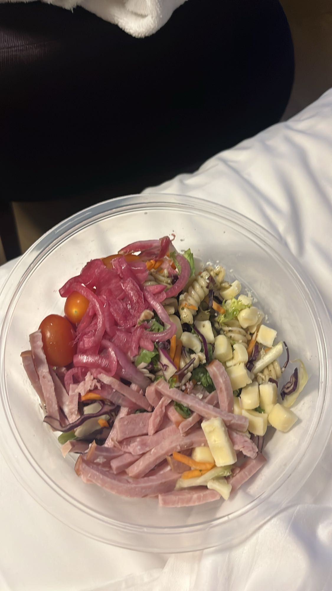 Pastasallad med skinka