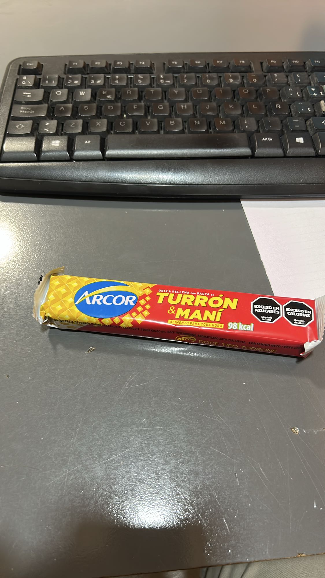 Turrón de maní Arcor