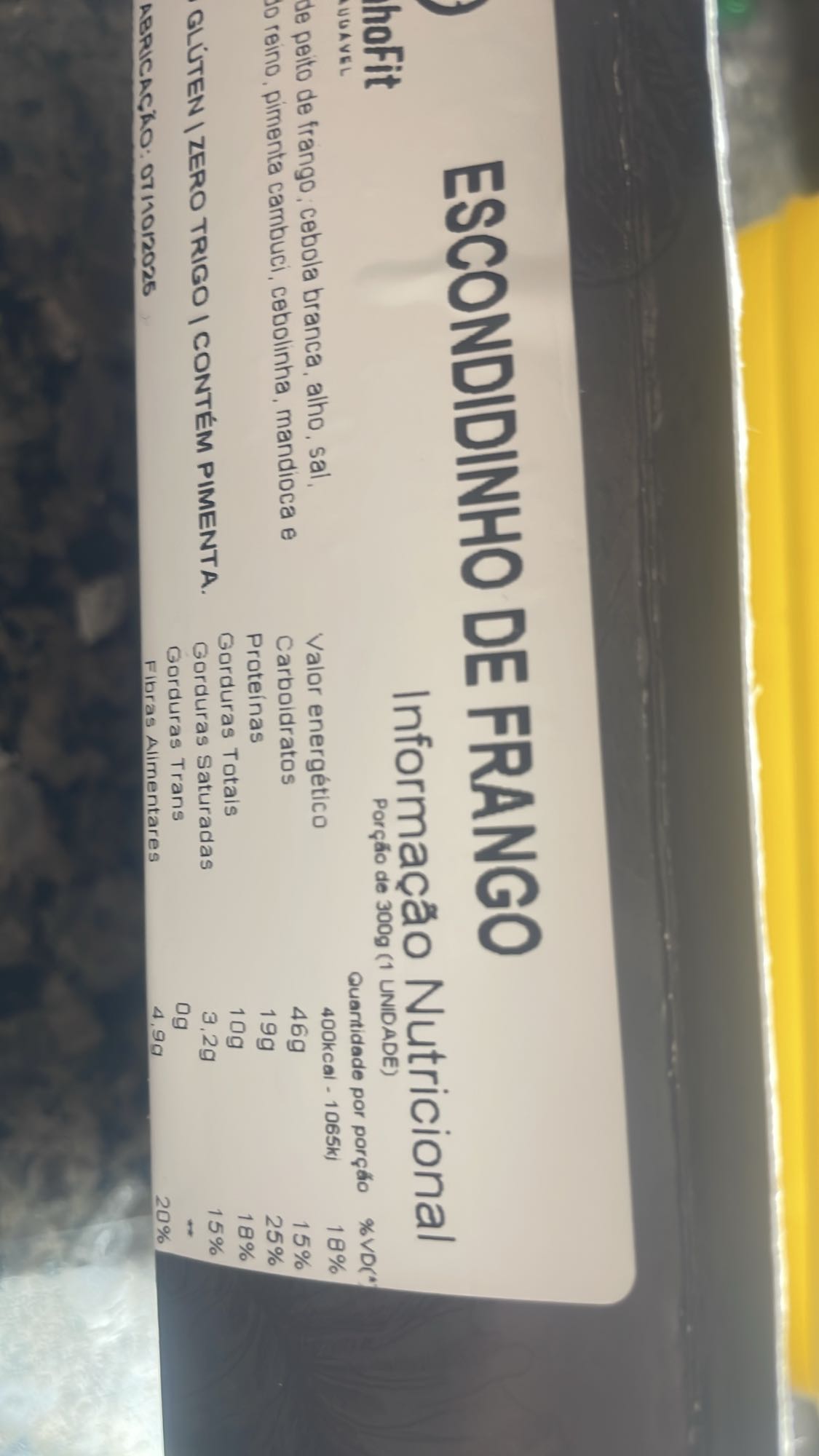 Escondidinho de Frango