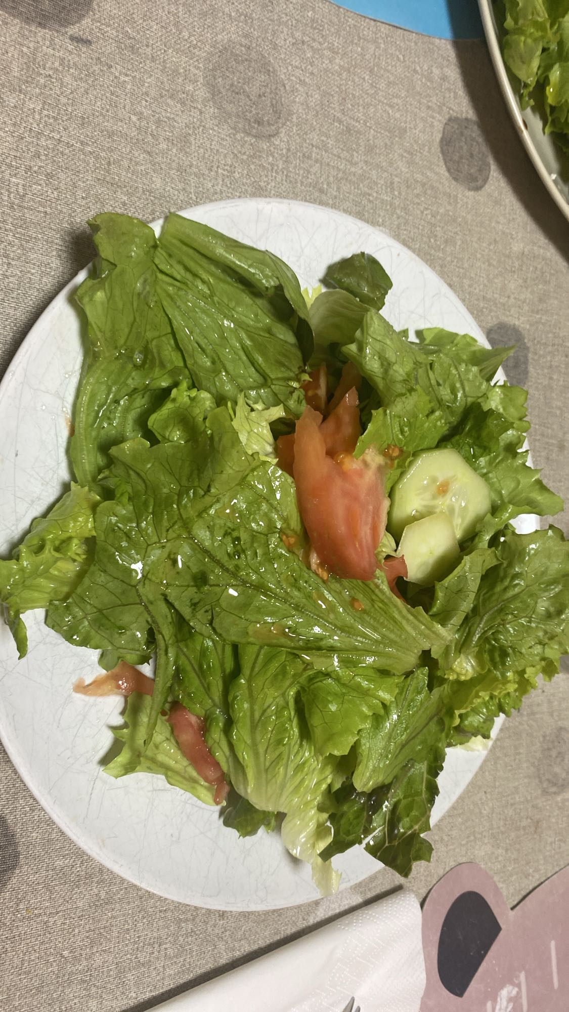 ensalada verde simple
