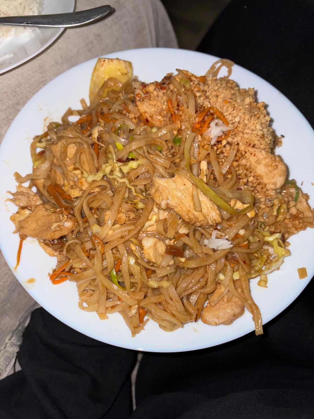 Kyckling pad thai