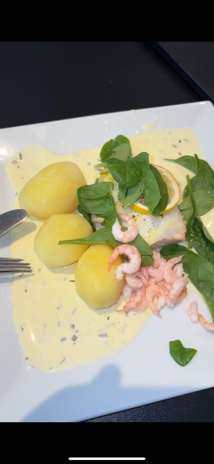 Fisk med potatis & sås