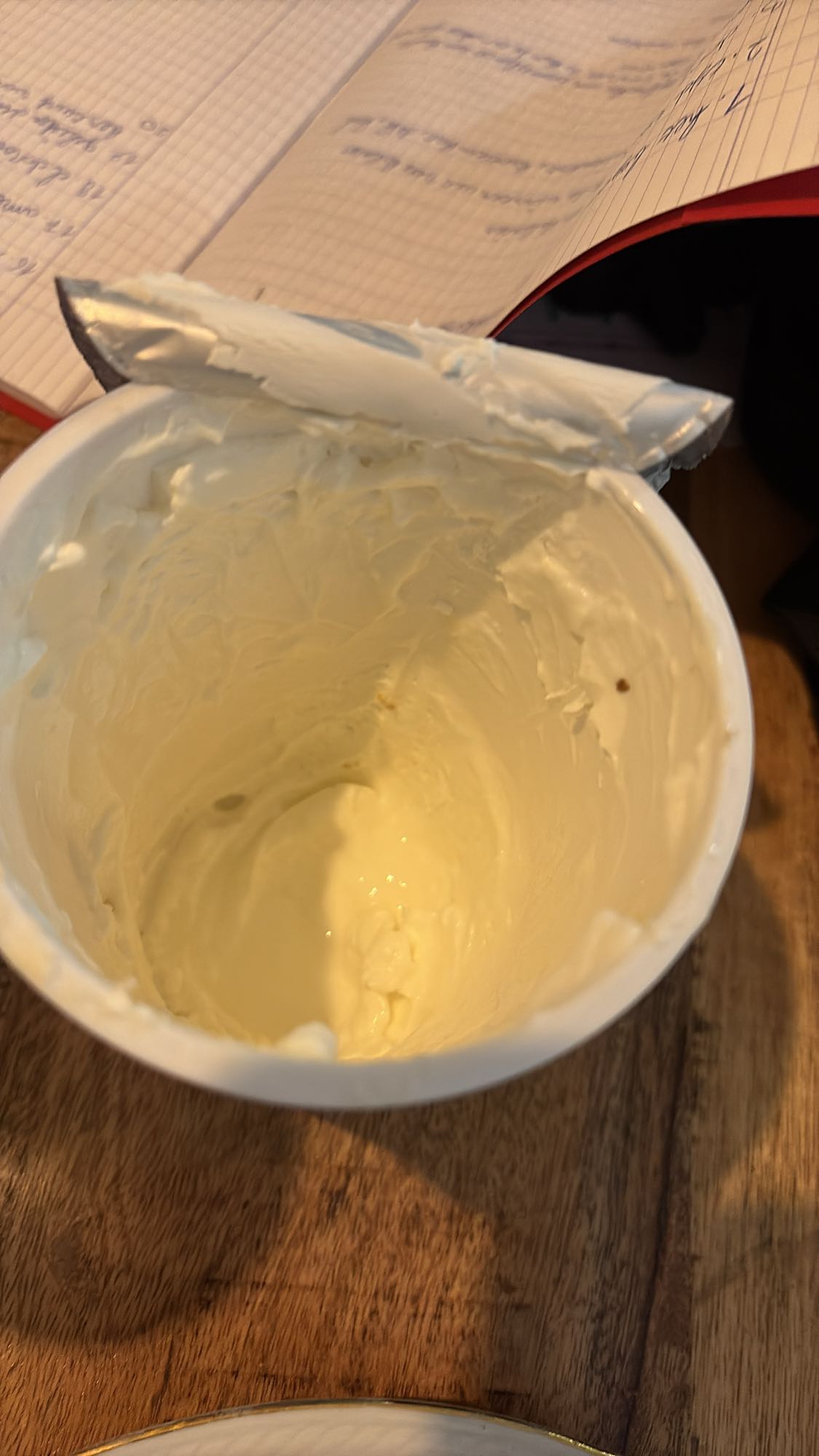 Natuurlijke yoghurt