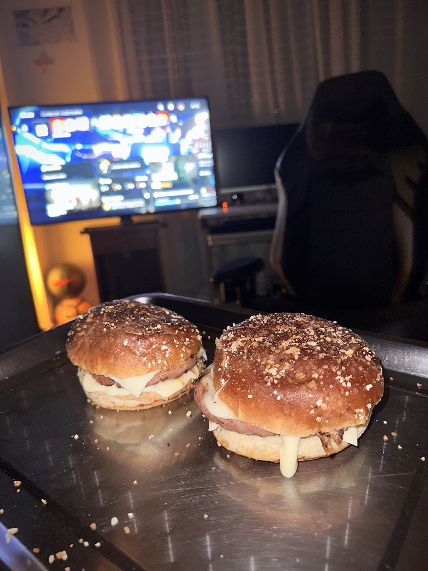 Panini di carne al formaggio